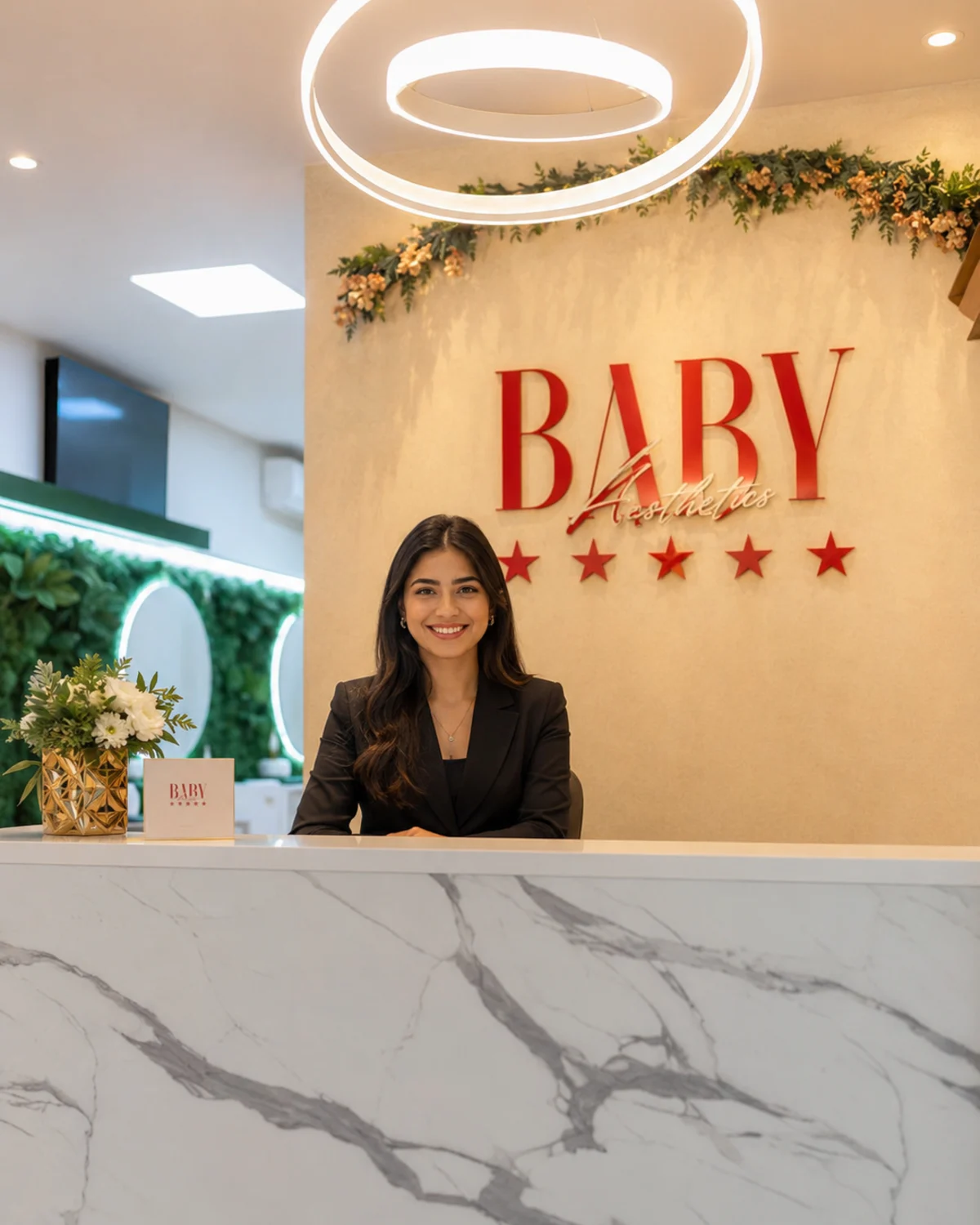 Recepção do BABY Hair Beauty Studio